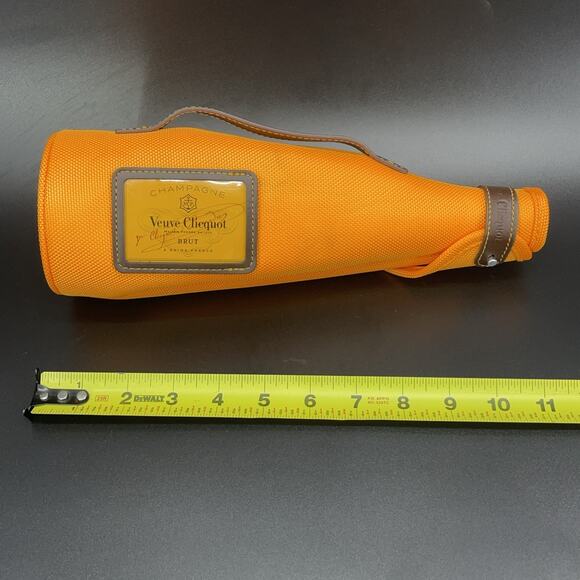 HTF Novelty Veuve Clicquot Event Cloth Tote Bag 14x14.75 Insulated Ice Jacket - Picture 4 of 9